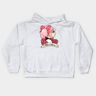 Madoka with roses Kids Hoodie